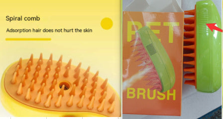 og Brush Electric Spray Cat Hair Brushes For Massage Pet Grooming Comb Hair Removal Combs