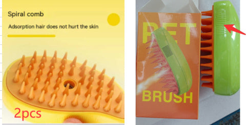 og Brush Electric Spray Cat Hair Brushes For Massage Pet Grooming Comb Hair Removal Combs