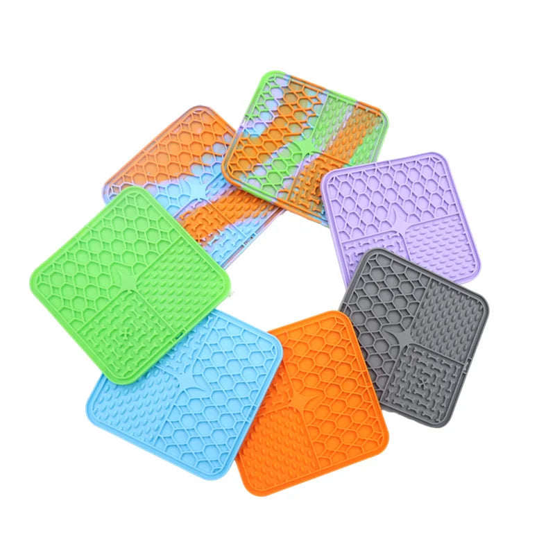 Pet Lick Silicone Mat for Dogs Food Training Dog Feeder